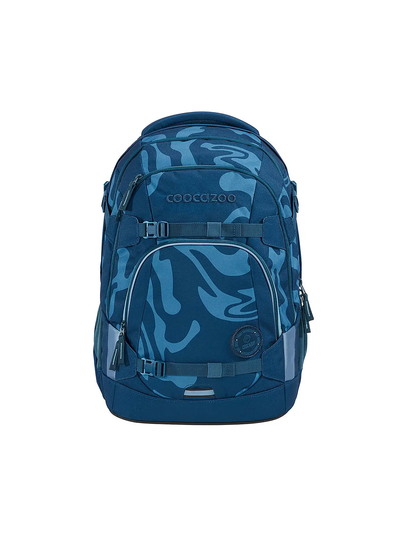 COOCAZOO | Schulrucksack MATE REFLECTIVE SPLAS | blau